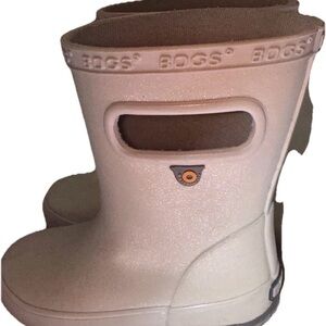 Bogs Glitter Toddler Rain Boots Sz 7